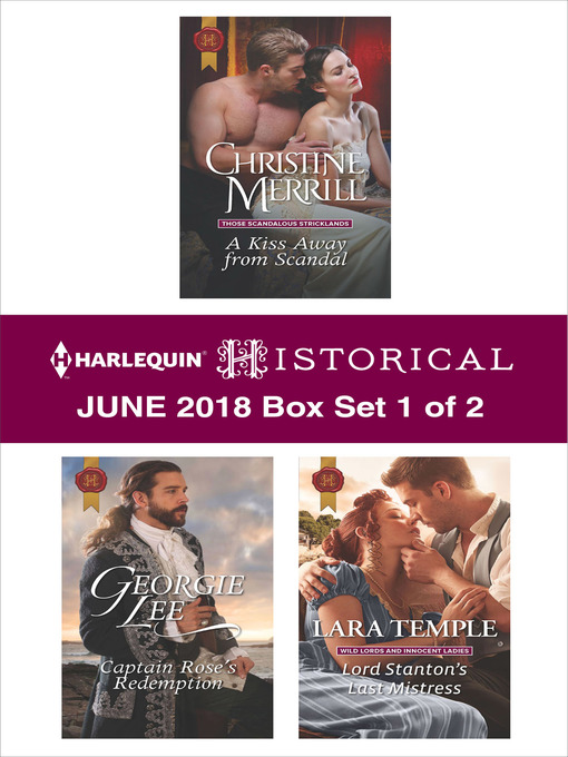 Title details for Harlequin Historical June 2018--Box Set 1 of 2 by Christine Merrill - Wait list
